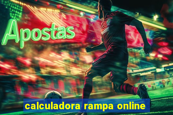 calculadora rampa online